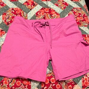 Raya Sun Vibrant Pink Athletic Shorts